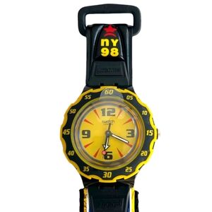 Vintage Swatch Scuba 200 Access Watch "Goodwill Games" SHB101. New Old Stock